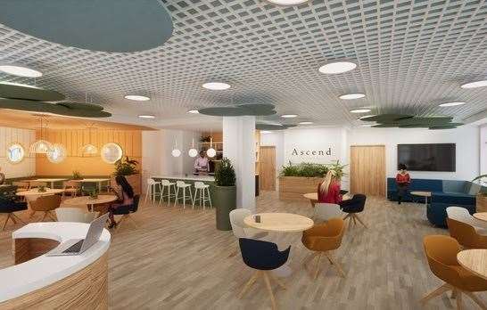 The healthy living centre will share the first floor with a new Innovation Hub inside Chatham's Pentagon Centre. Photo: Medway Council/Ascend