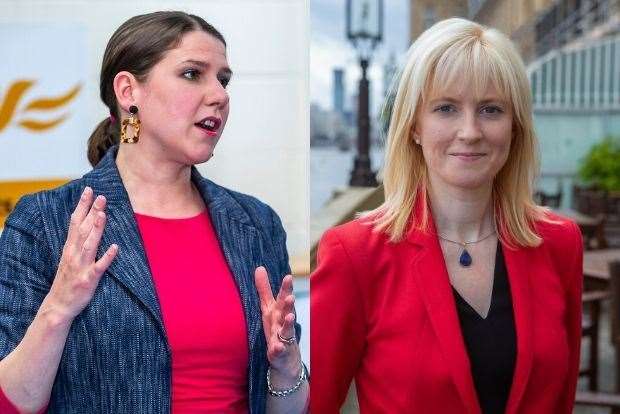 Jo Swinson and Rosie Duffield