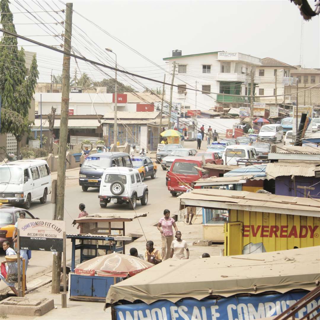 Accra, the capital of Ghana