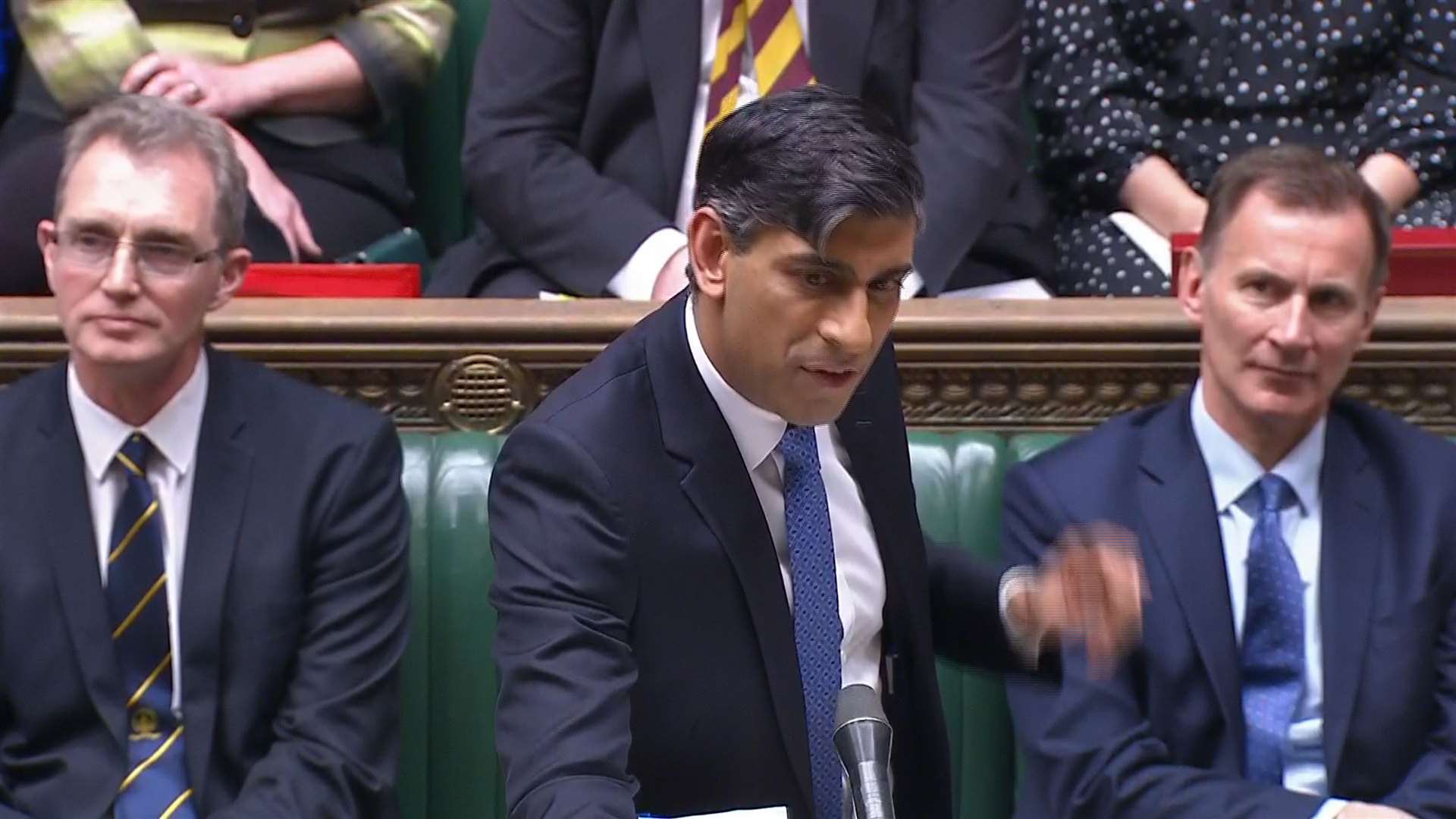 Prime Minister Rishi Sunak speaks during Prime Minister’s Questions was accused of laughing at an Iceland employee(House of Commons/UK Parliament)