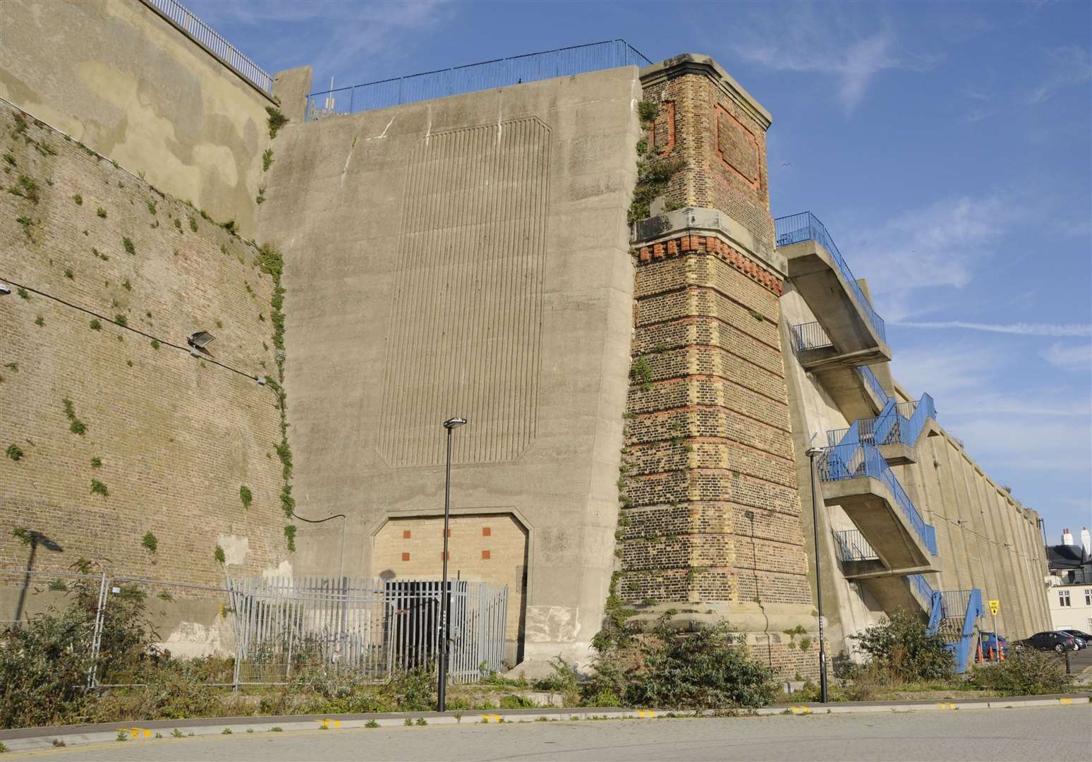 Ramsgate Marine Parade entrance to the Cliff tunnels