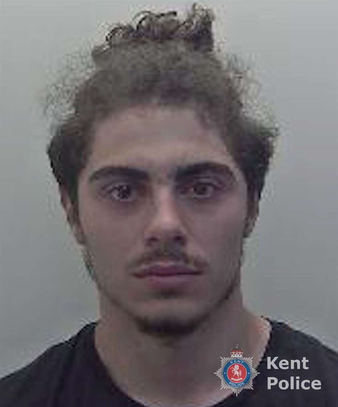 Dylan Skenderi, of Ashford, leapt from a window at his home to escape arrest. Picture: Kent Police