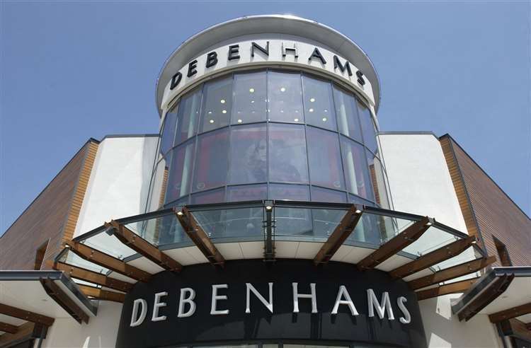 The former Debenhams at Westwood Cross. Picture: Terry Scott