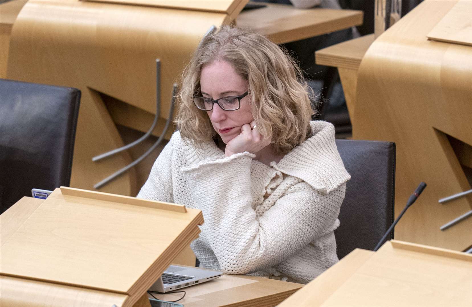 Circular economy minister Lorna Slater said removing glass from the scope of the Scottish scheme was a ‘substantial change’ (Jane Barlow/PA)