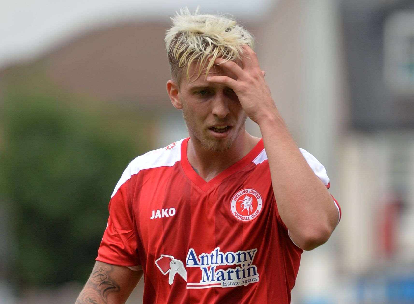 Welling's Oliver Sprague. Picture: Dave Budden