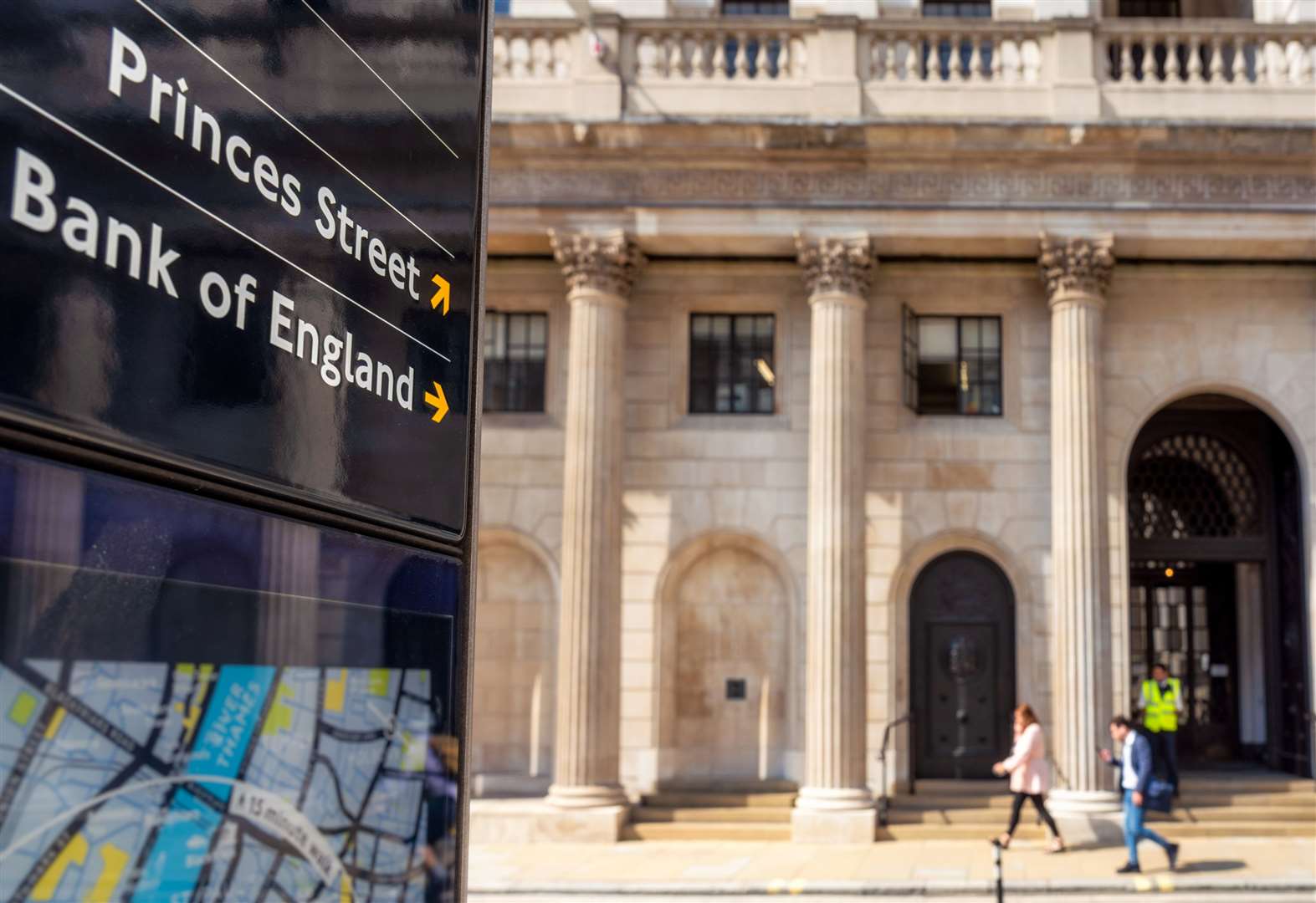 The Bank of England, based in London, is the UK’s central bank. Picture: iStock