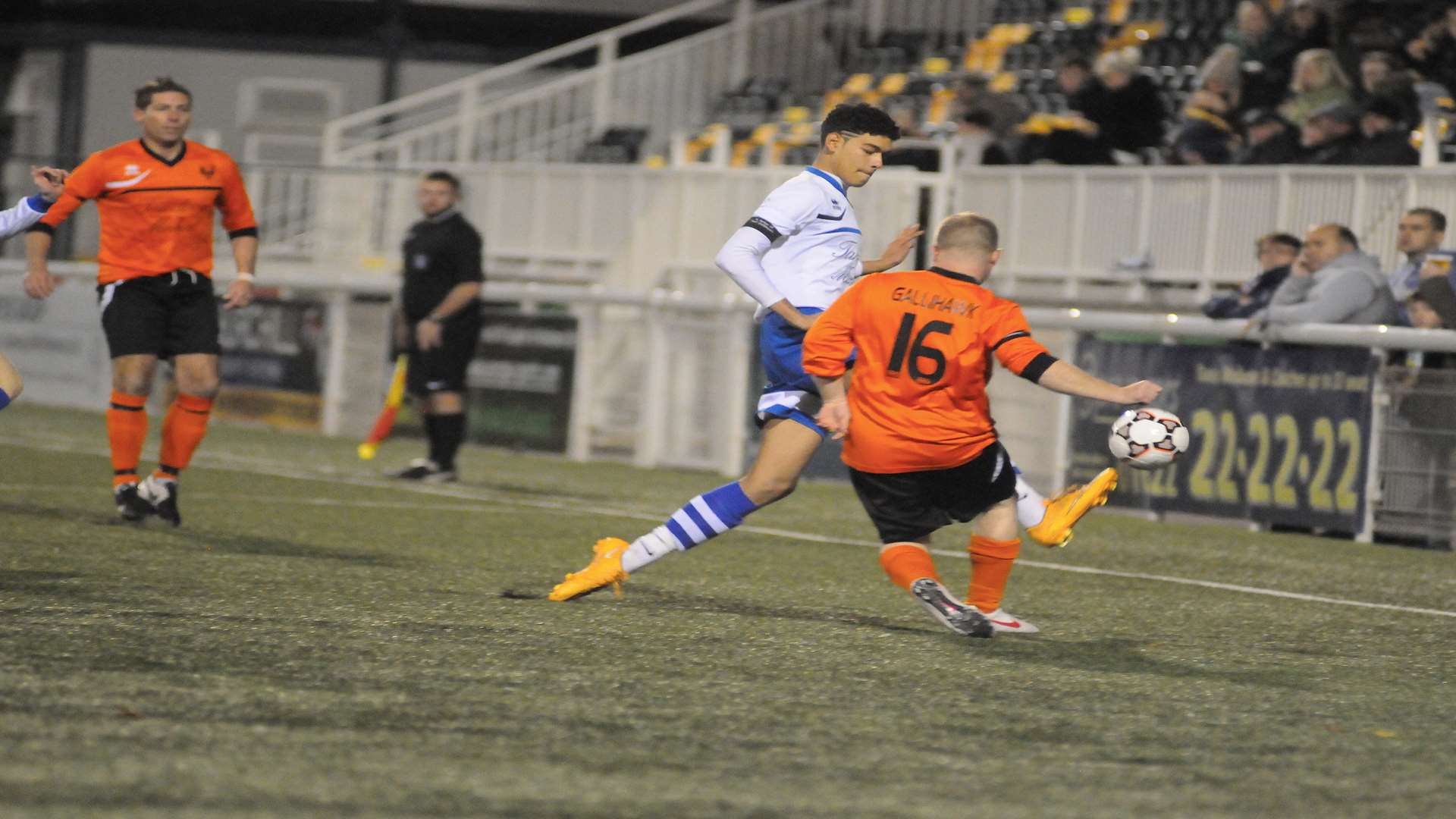 The match finished Whitehawks FC 7 Paul's Eleven 3. Picture: Steve Crispe