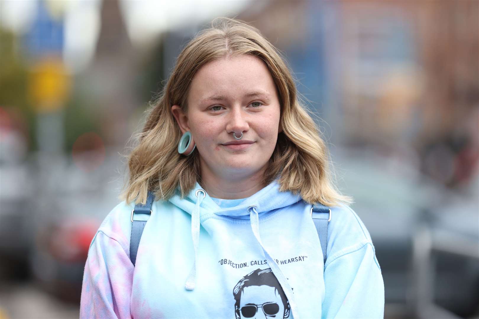 PIPS service user Erin Quinn who met the Prince and Princess of Wales during their visit (Liam McBurney/PA)