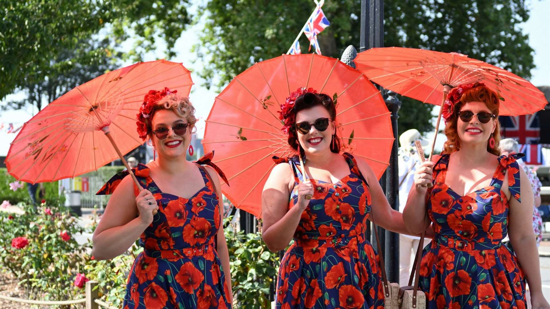 The Salute to the 40s event at Historic Dockyard Chatham