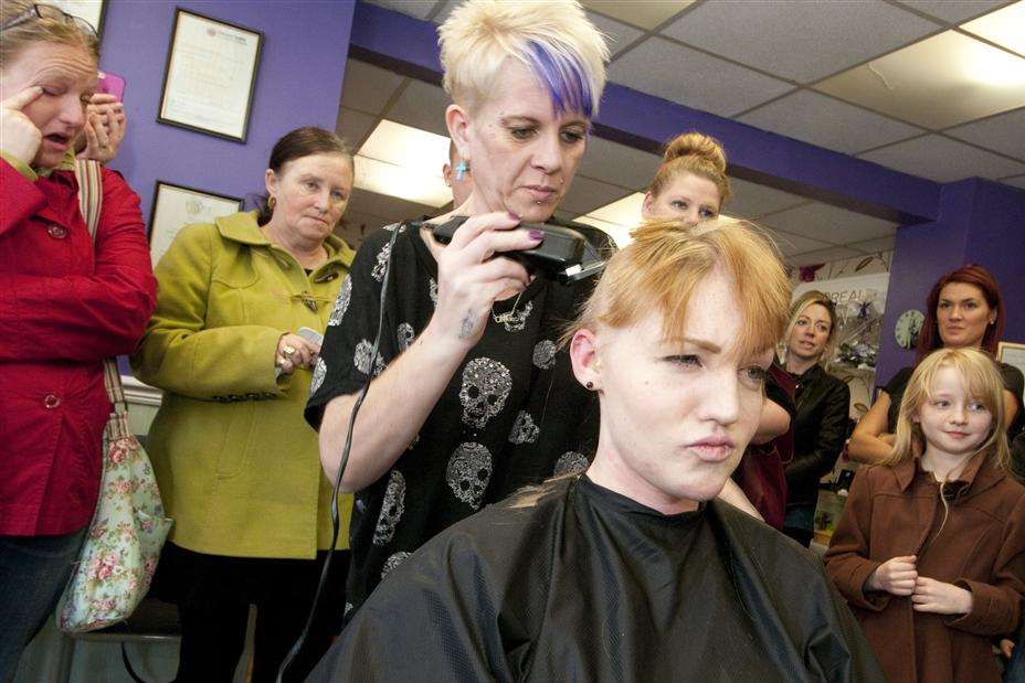 Sheerness Teenager Praised For Sponsored Head Shave In Aid Of Minster