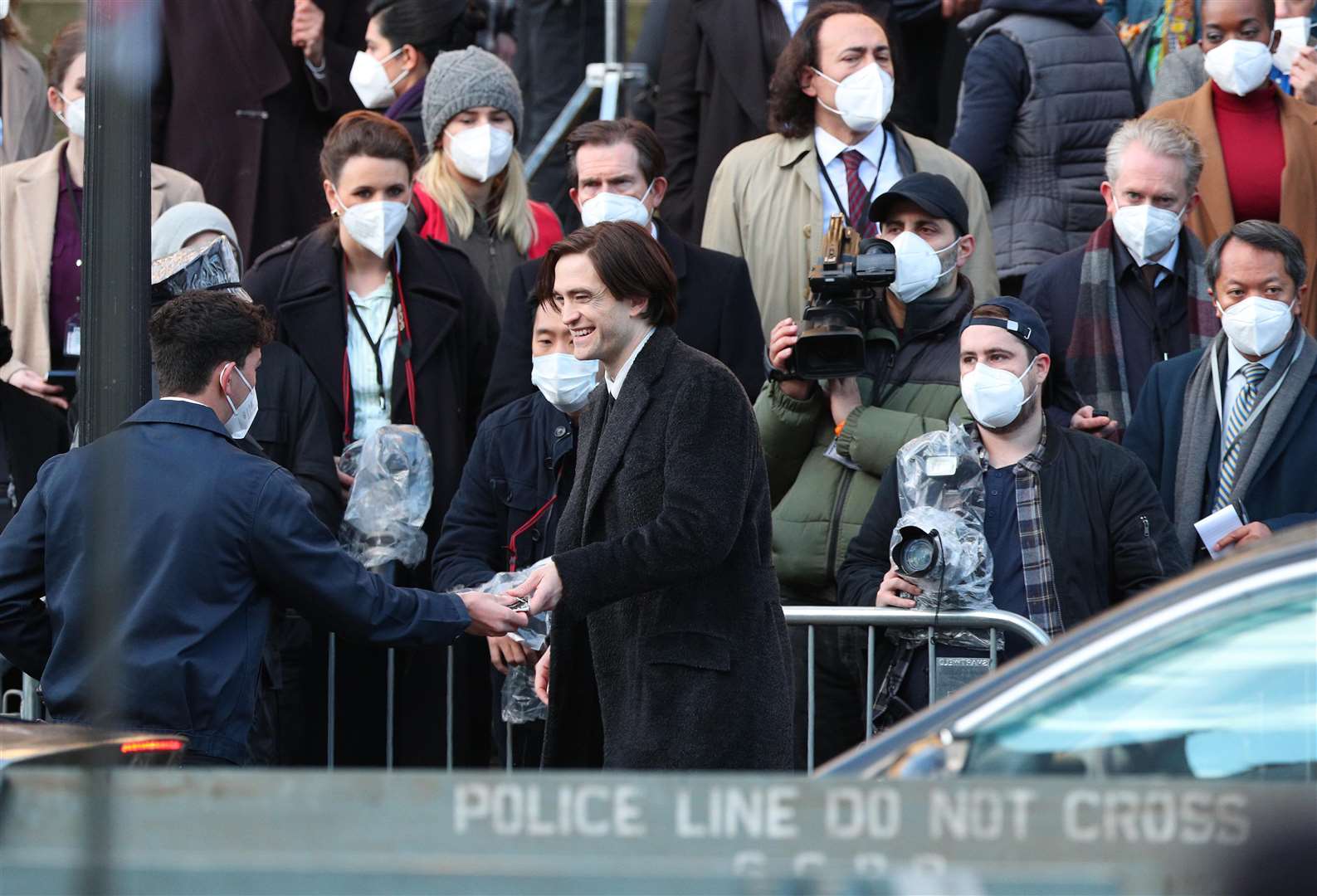 Liverpool was the setting for scenes filmed by Robert Pattinson for The Batman (Peter Byrne/PA)