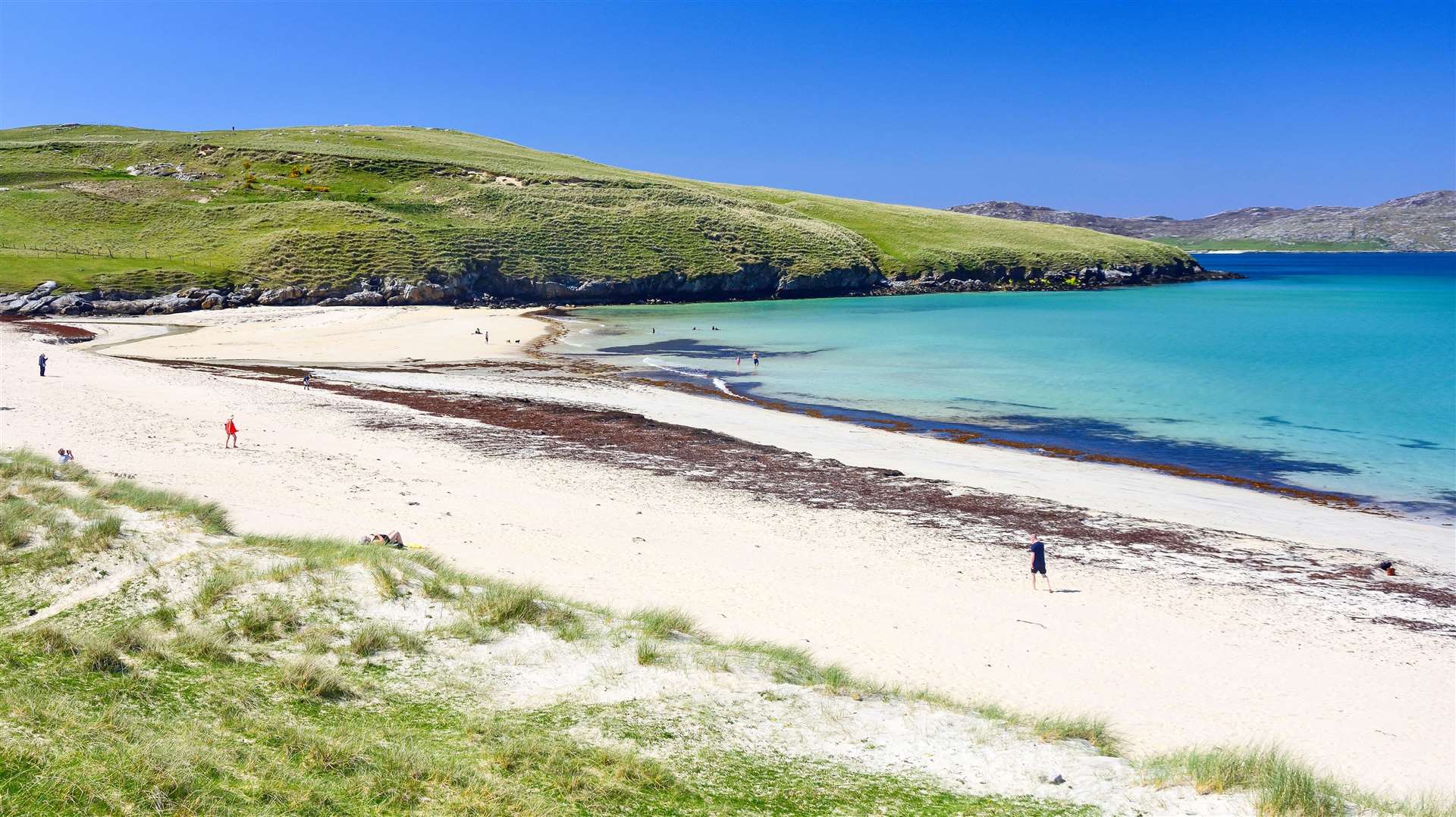 The Scottish coastline can be surprisingly spectacular when the sun comes out. Picture: Alamy/PA NOTE