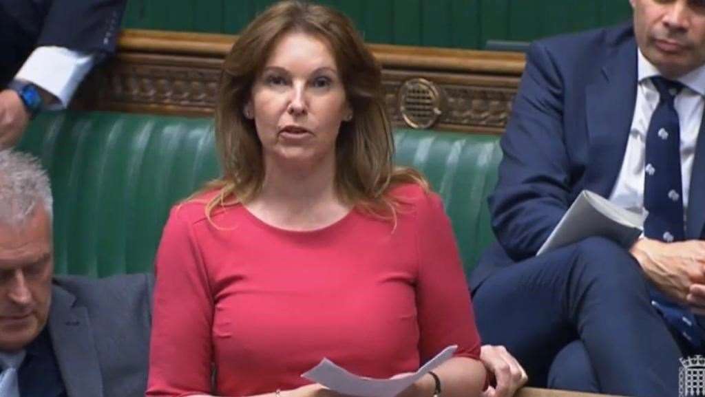 Natalie Elphicke MP is backing Boris Johnson