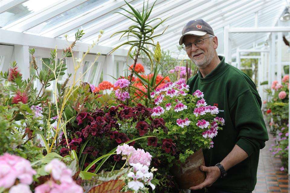 Walmer Castle gardener Tom Hooijenga