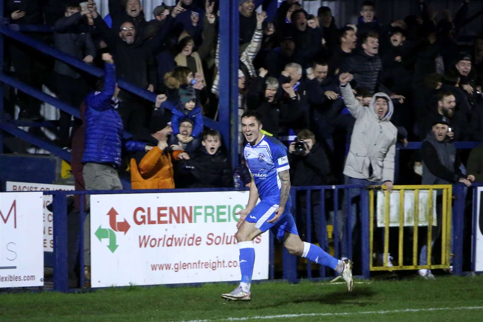 Tommy Wood has rejoined Tonbridge from Hampton. Picture: David Couldridge