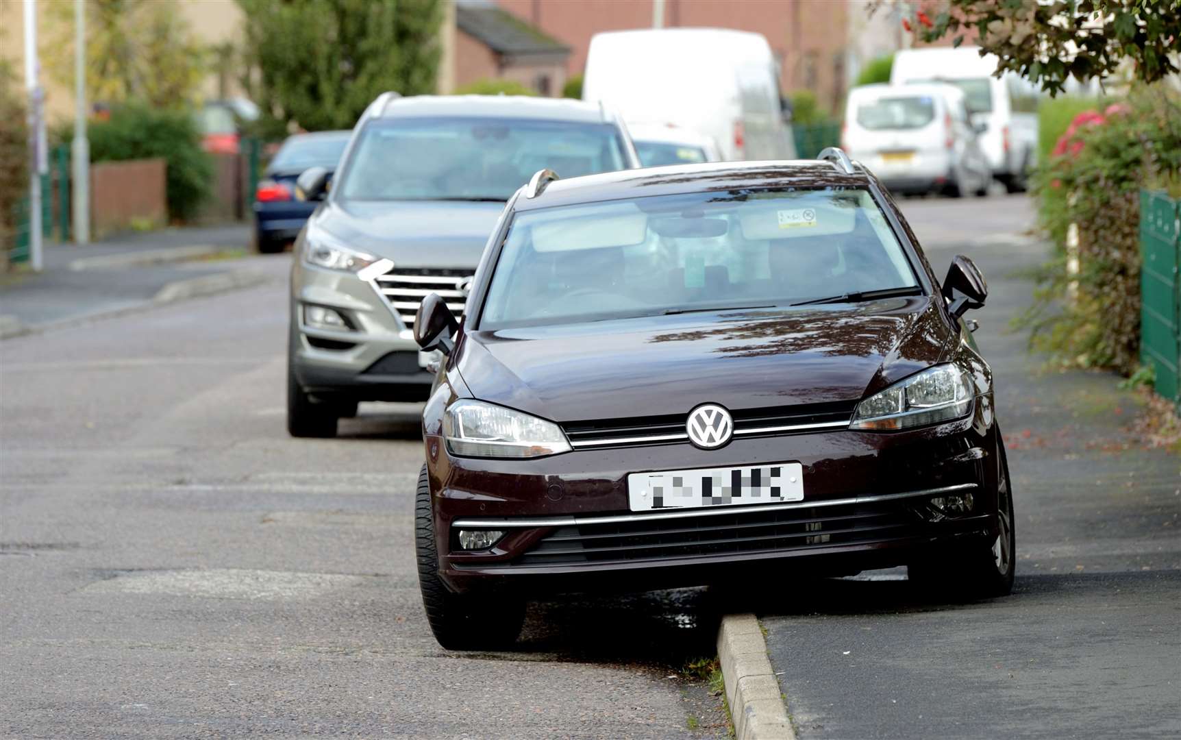 Parking on the pavement is an increasing problem in many areas. Image: iStock.