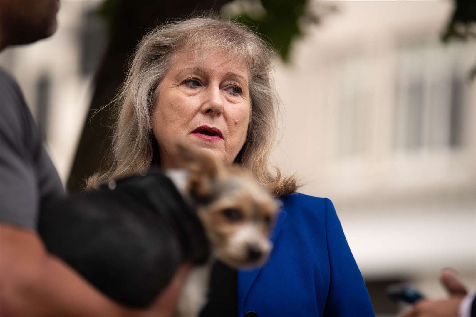 Conservative candidate Susan Hall’s campaign has claimed Sadiq Khan will introduce a ‘pay-per-mile’ scheme for drivers (James Manning/PA)