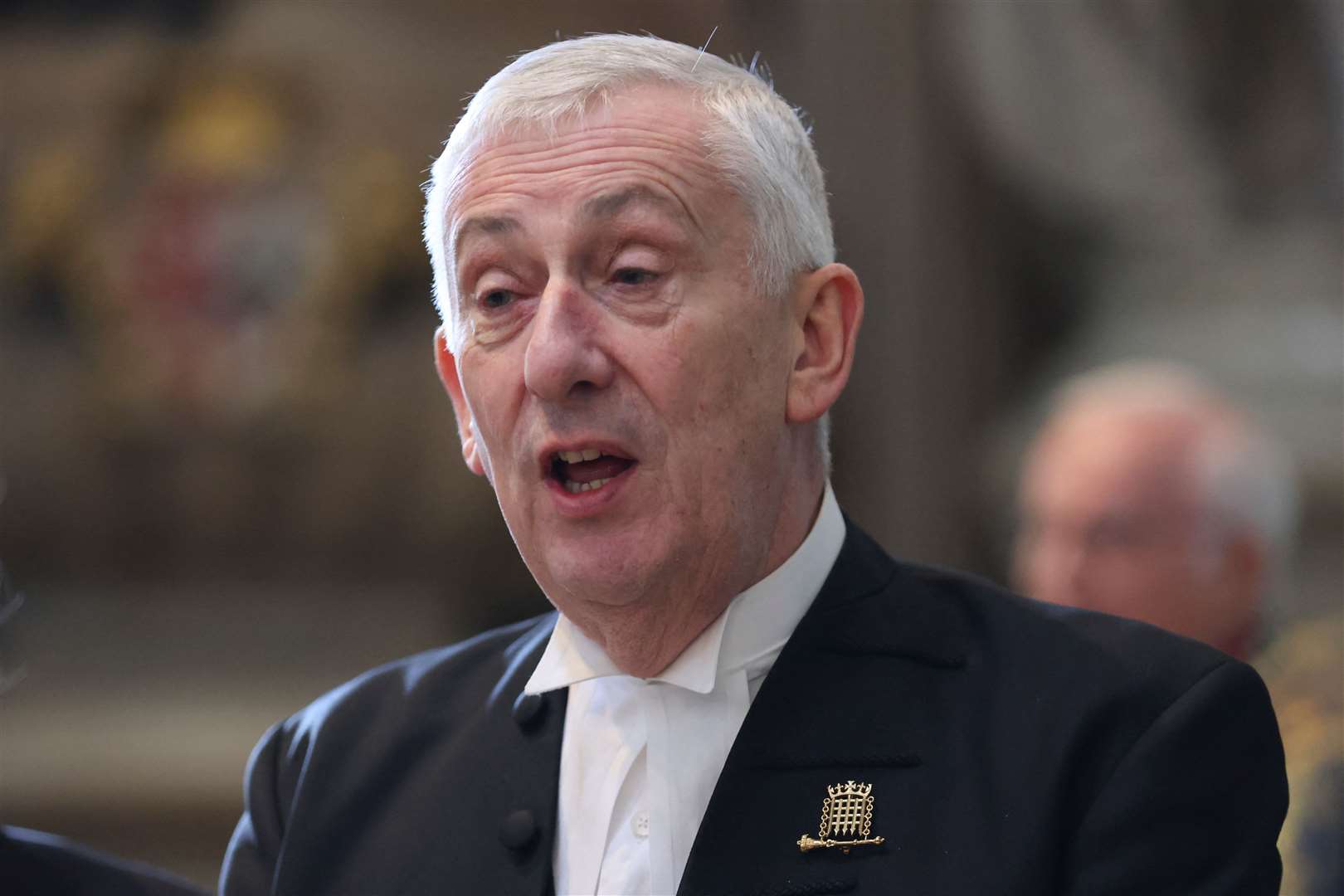 Sir Lindsay Hoyle is seeking re-election as Commons Speaker (Belinda Jiao/PA)