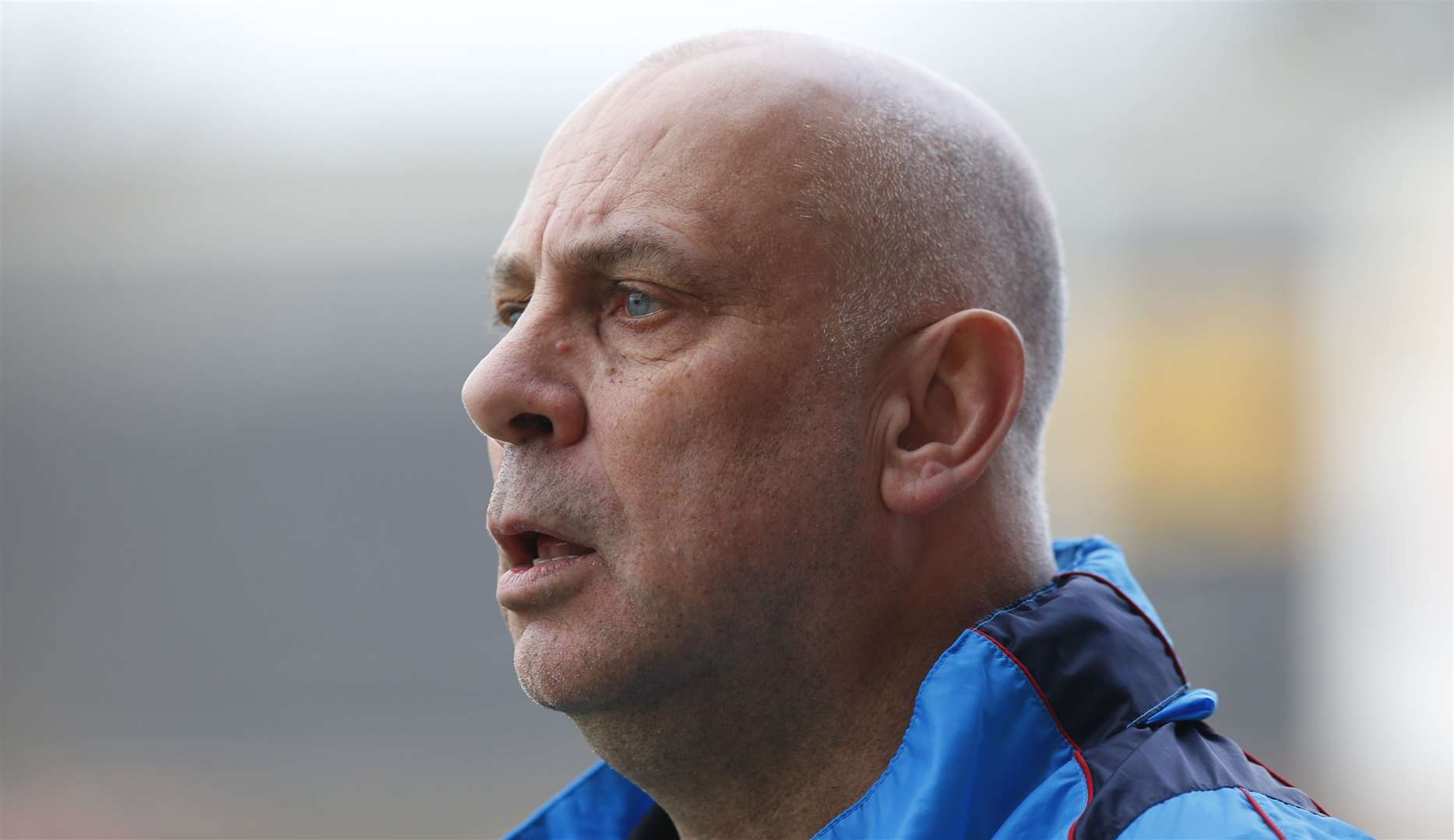 Ebbsfleet manager Garry Hill. Picture: Andy Jones