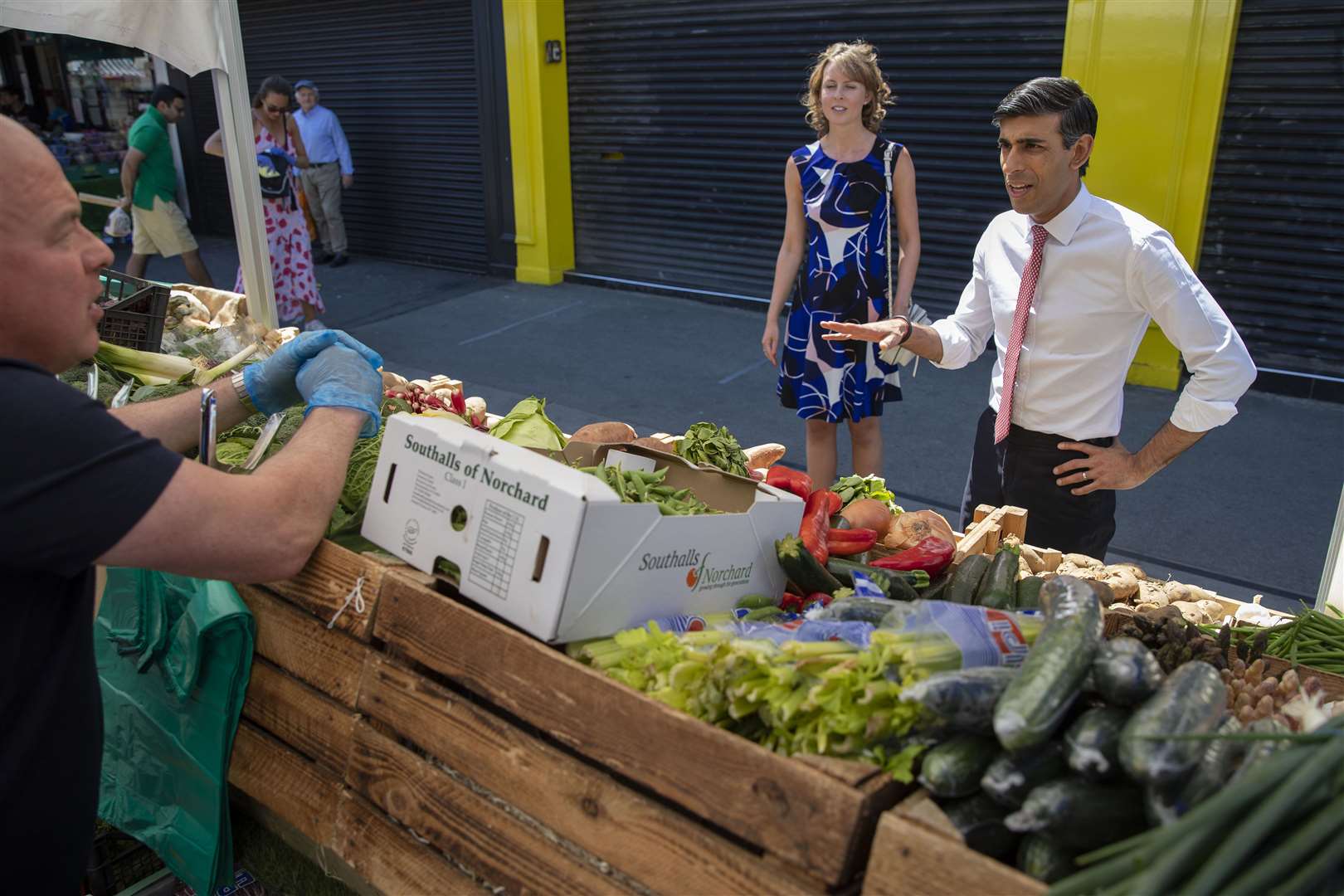 Chancellor Rishi Sunak is keen to get the economy moving again (Simon Walker/PA)