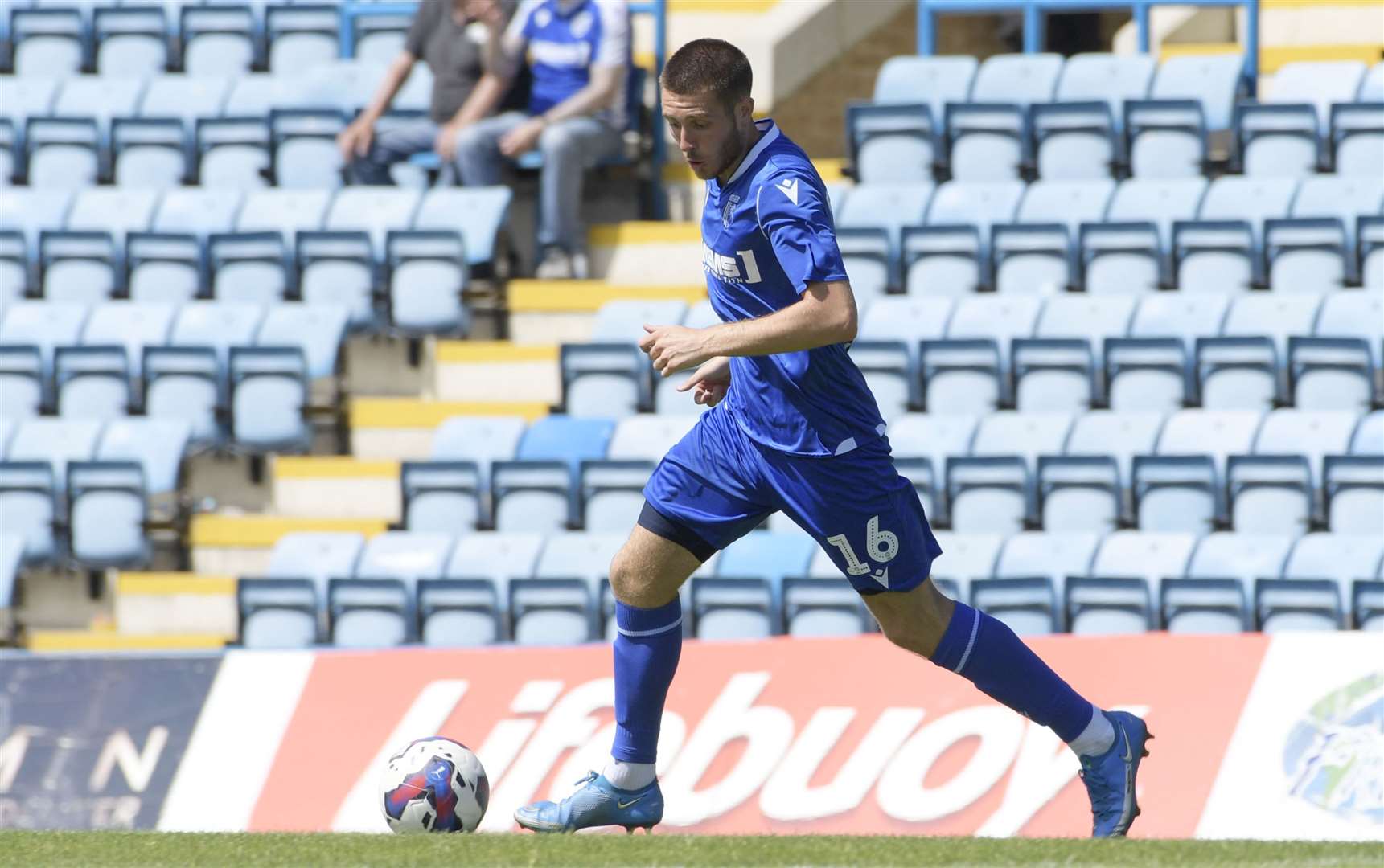 Dom Jefferies was back from injury and played well against Brighton under-21s after replacing Shaun Williams at the break. Picture: Barry Goodwin