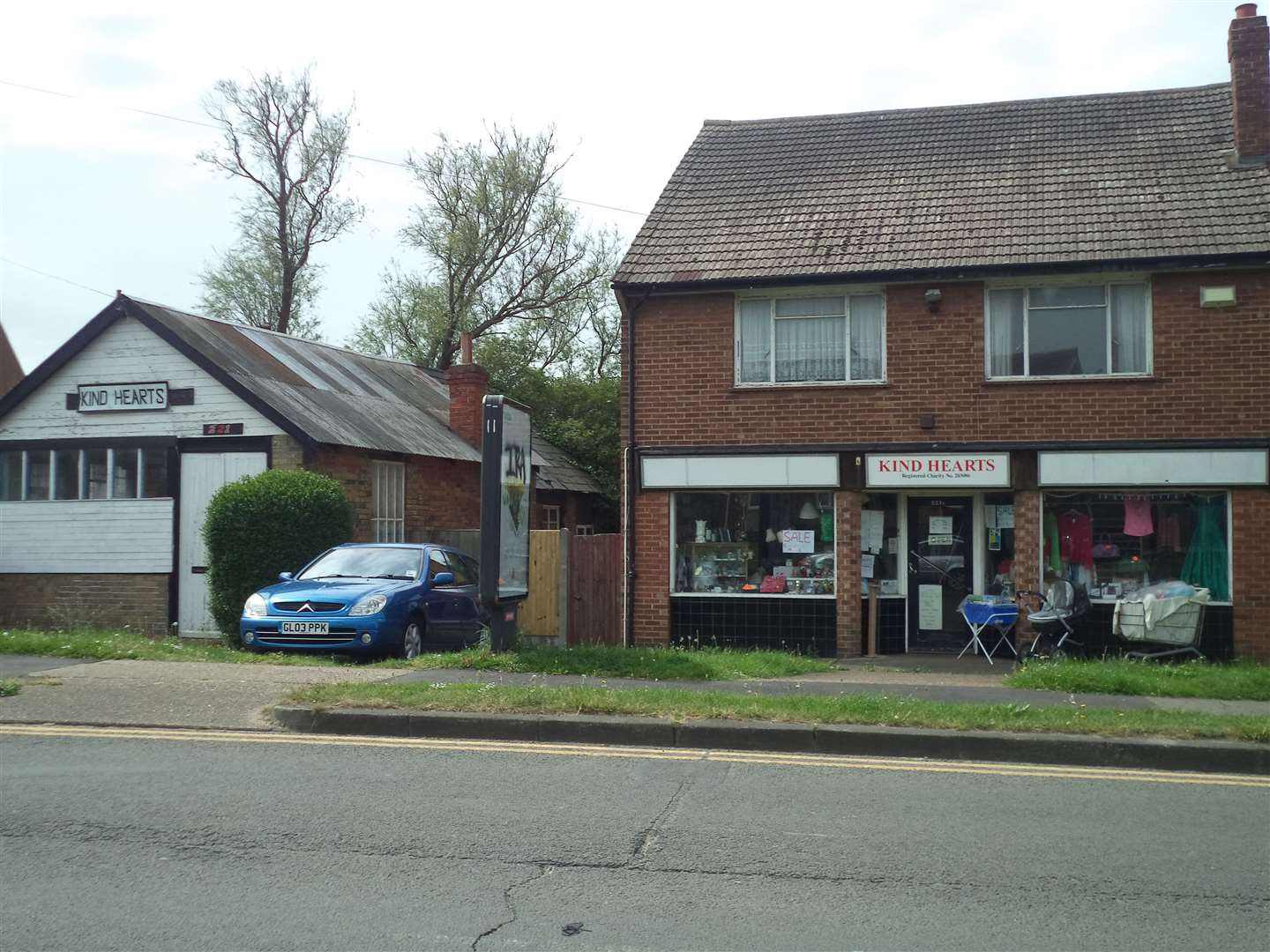 Kind Hearts charity shop in Sea Street, Herne Bay, photographed in 2015