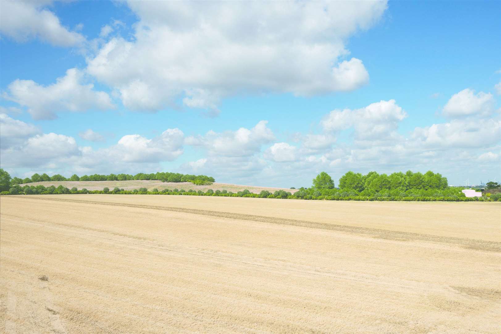 The proposed Chalk Park area near the Lower Thames Crossing entrance, east of Gravesend. Image from 2021 consultation