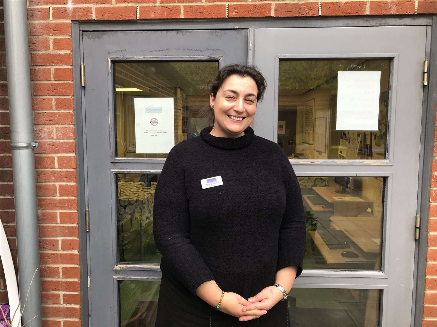 Zofia Grzymala is the homeless care manager at Maidstone Day Centre (22297962)
