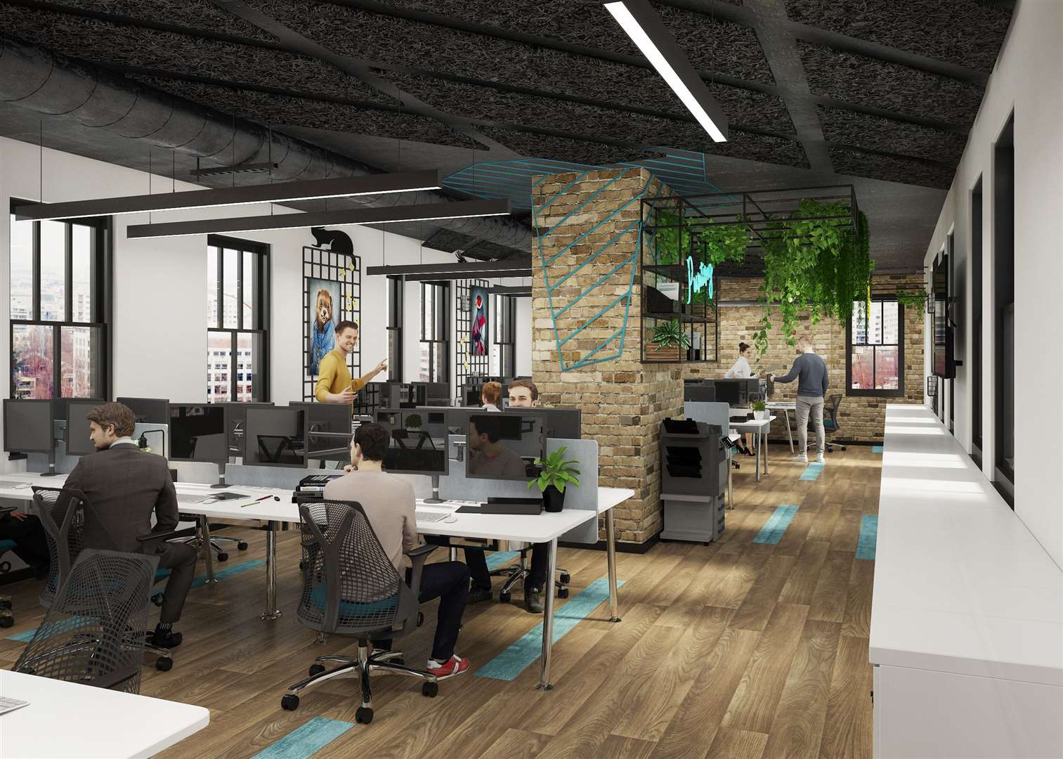 New co-working space at the former Dartford Magistrate's Court and police station