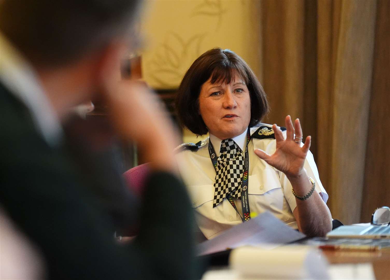 Chief Constable Jo Farrell said an ‘extensive’ investigation had taken place (Andrew Milligan/PA)