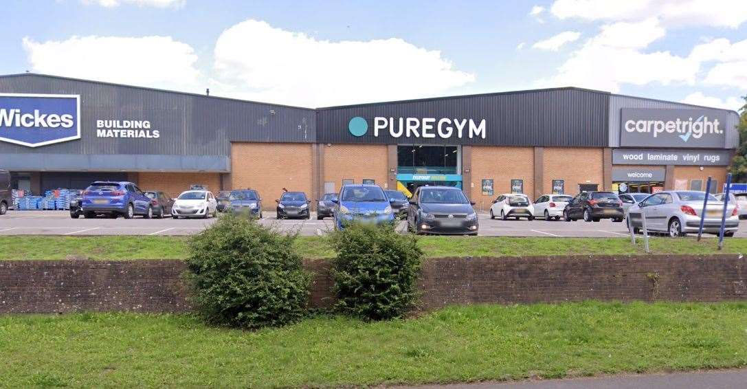 Pure Gym in Sevenoaks announced to its members it was closed until further notice. Picture: Google