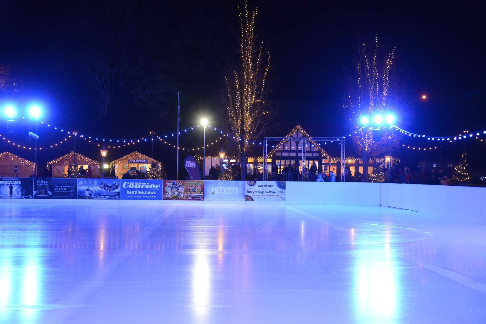 The ice rink in Calverley Grounds will not reopen this year Picture: Gary Browne