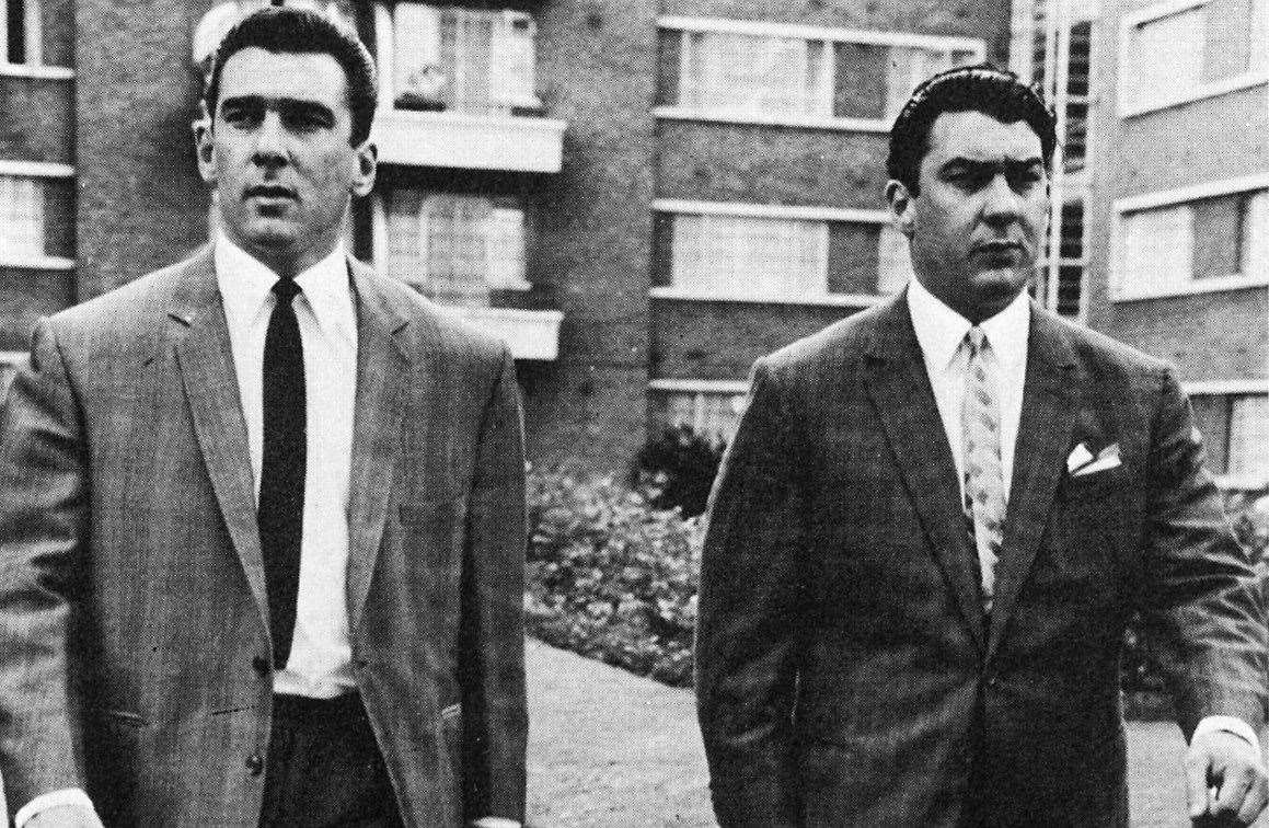 The Kray twins were from Hackney. Picture: Daily Express