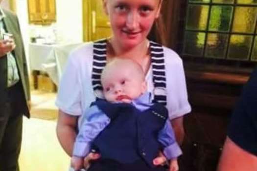 Joanne Green and her baby Oliver found after going missing on Friday evening