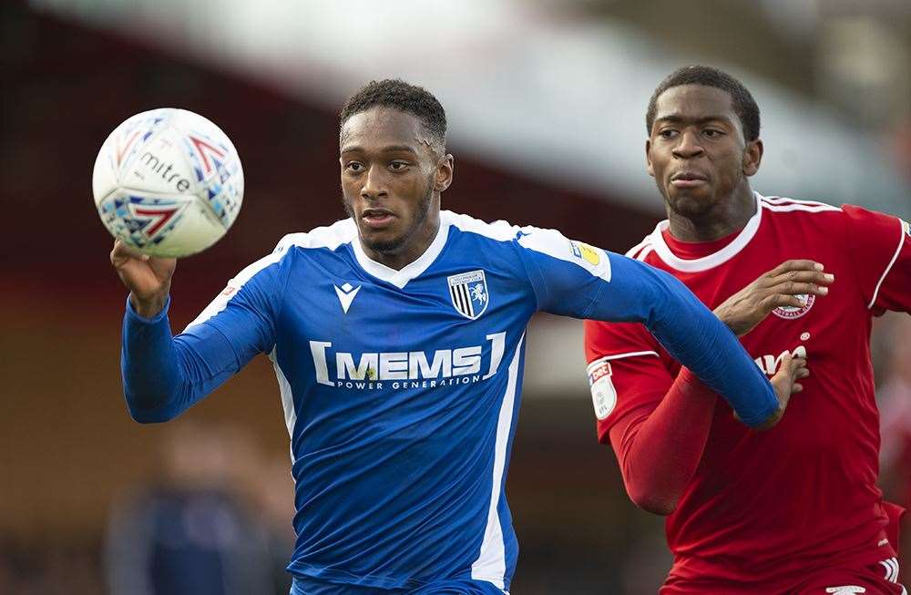 Accrington Stanley v Gillingham match action Picture: Ady Kerry (20207492)