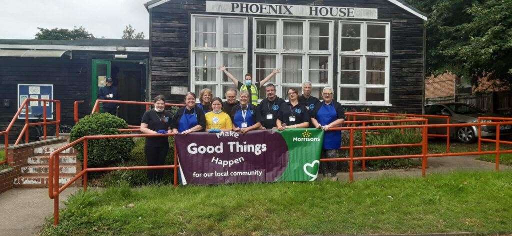 Bus Shelter Kent Community Hub has had to stop operating at Phoenix House. Picture: Bus Shelter Kent Community Hub