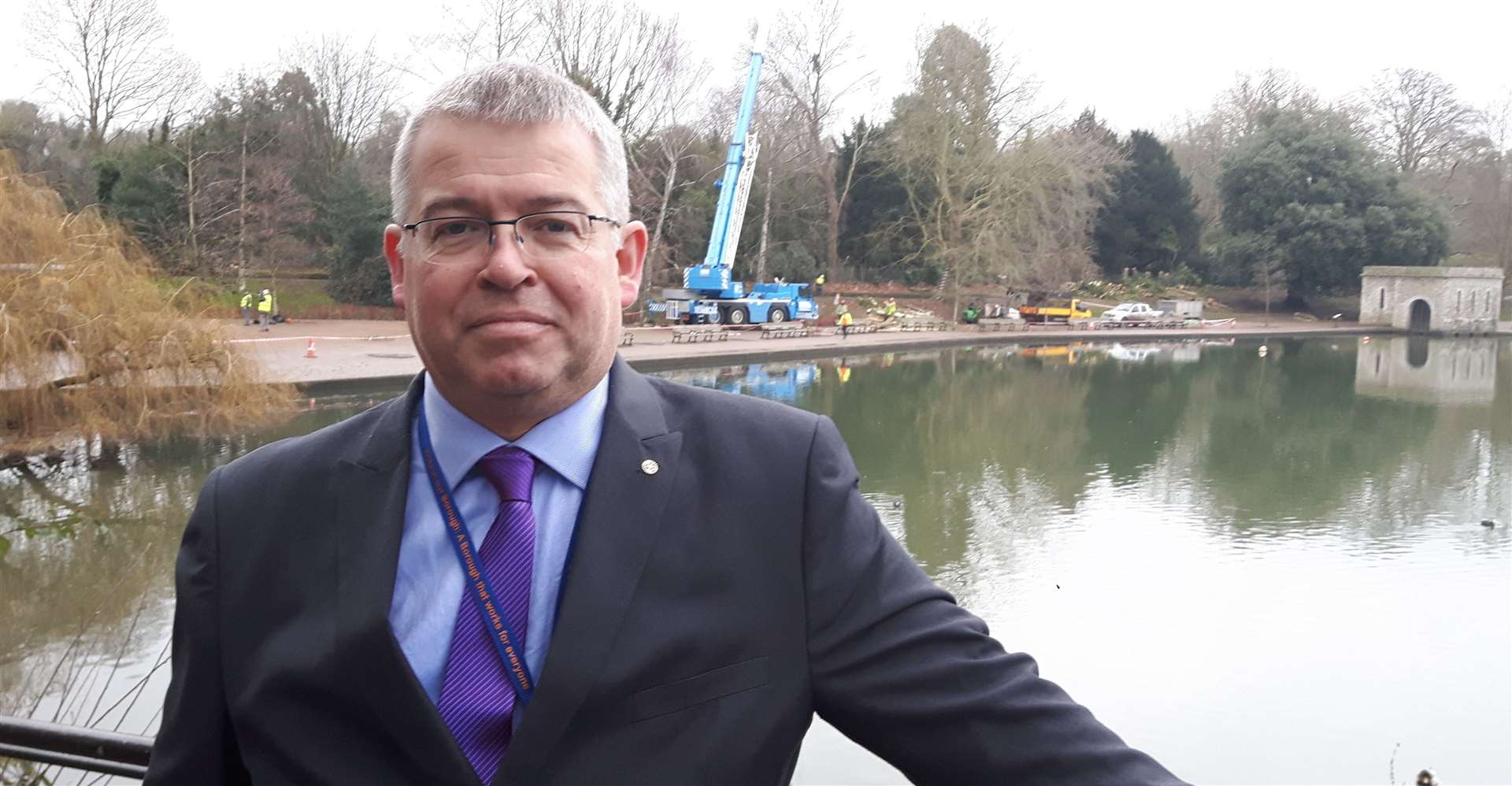 Maidstone council leader Cllr Martin Cox