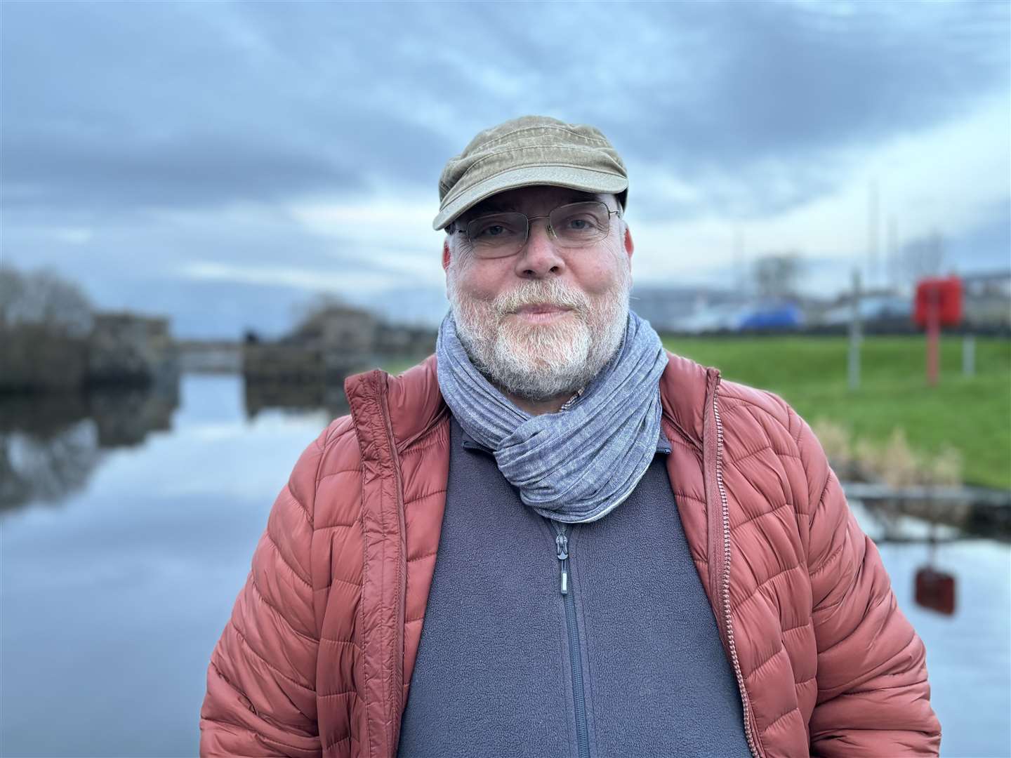 Gerry Darby, manager of the Lough Neagh Partnership, speaks to the PA news agency at the Lock Keeper’s Cottage in Toome, Co Antrim (Rebecca Black/PA)