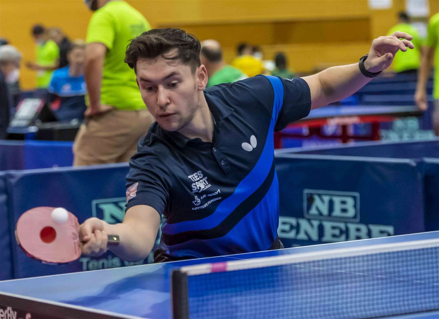 Minster's Ross Wilson won gold at the last Commonwealth Games in 2018. Picture: ITTF/Antonio Alvarez