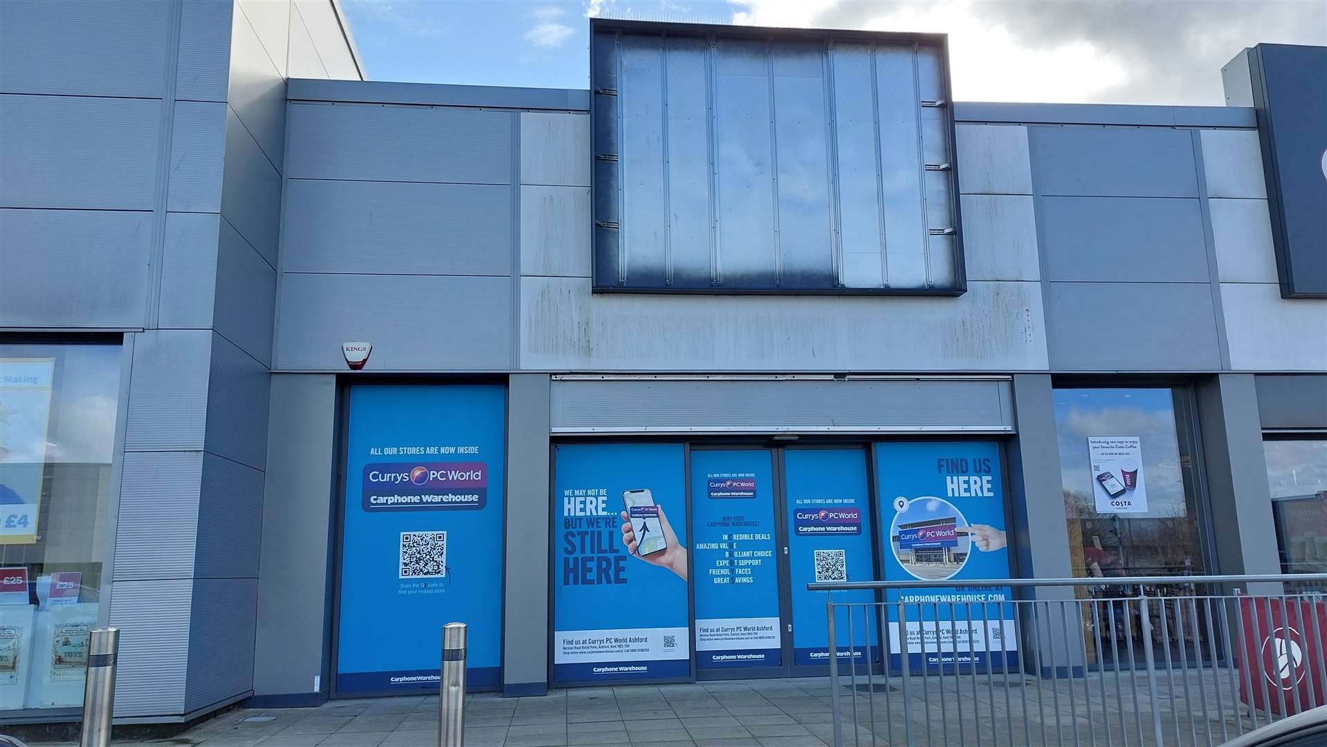 Ashford's second Greggs store will fill the former Carphone Warehouse unit on Ashford Retail Park