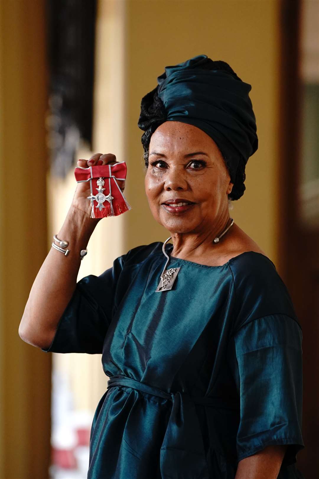 Cleo Sylvestre, also known as Cleopatra Palmer, was made an MBE for services to drama last year (Victoria Jones/PA)