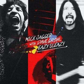 Mick Jagger is joined by Foo Fighters frontman Dave Grohl for the new track, "Easy Sleazy"
