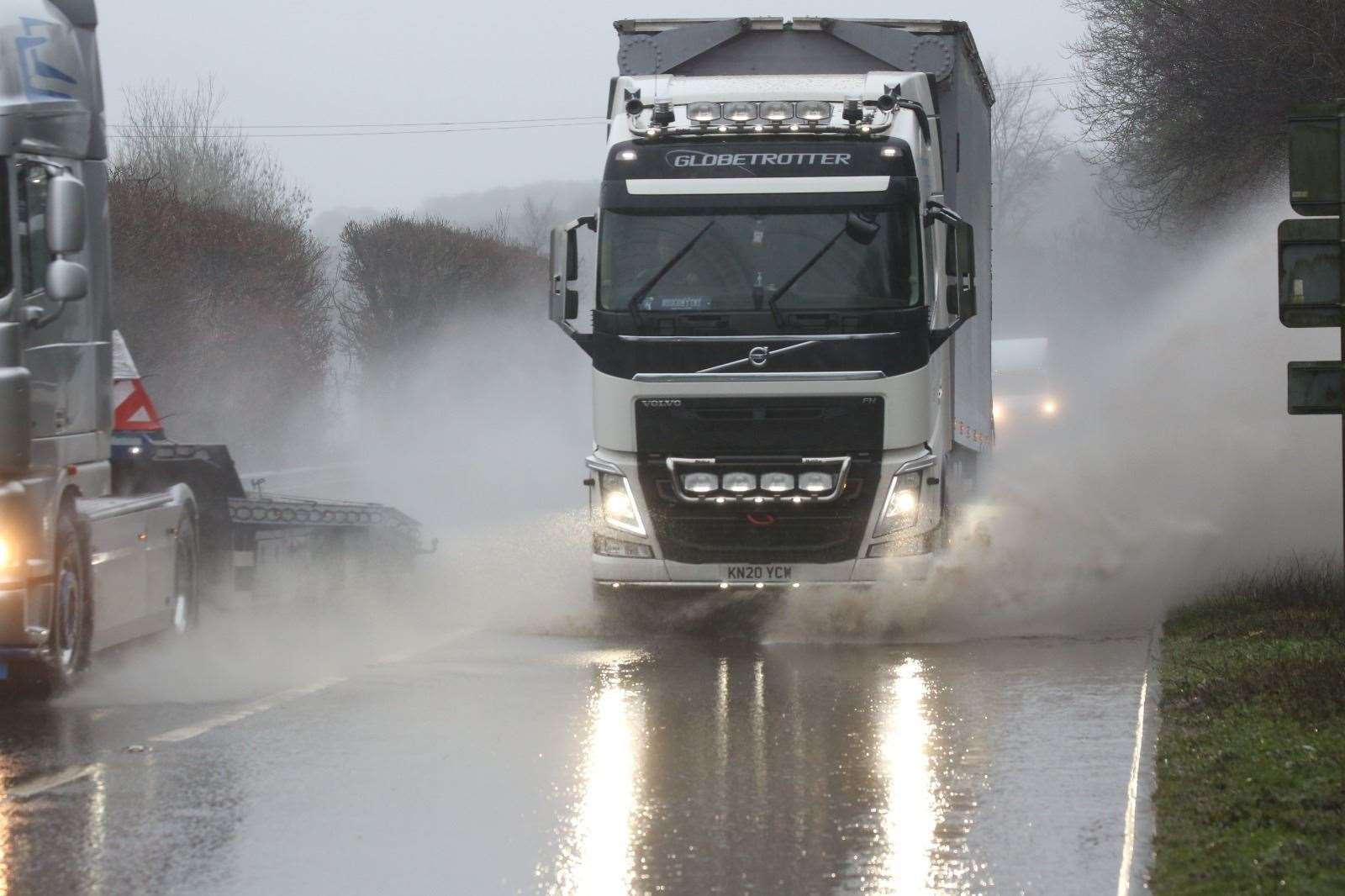 Parts of Kent are expected to flood after heavy rainfall. Picture: UKNip