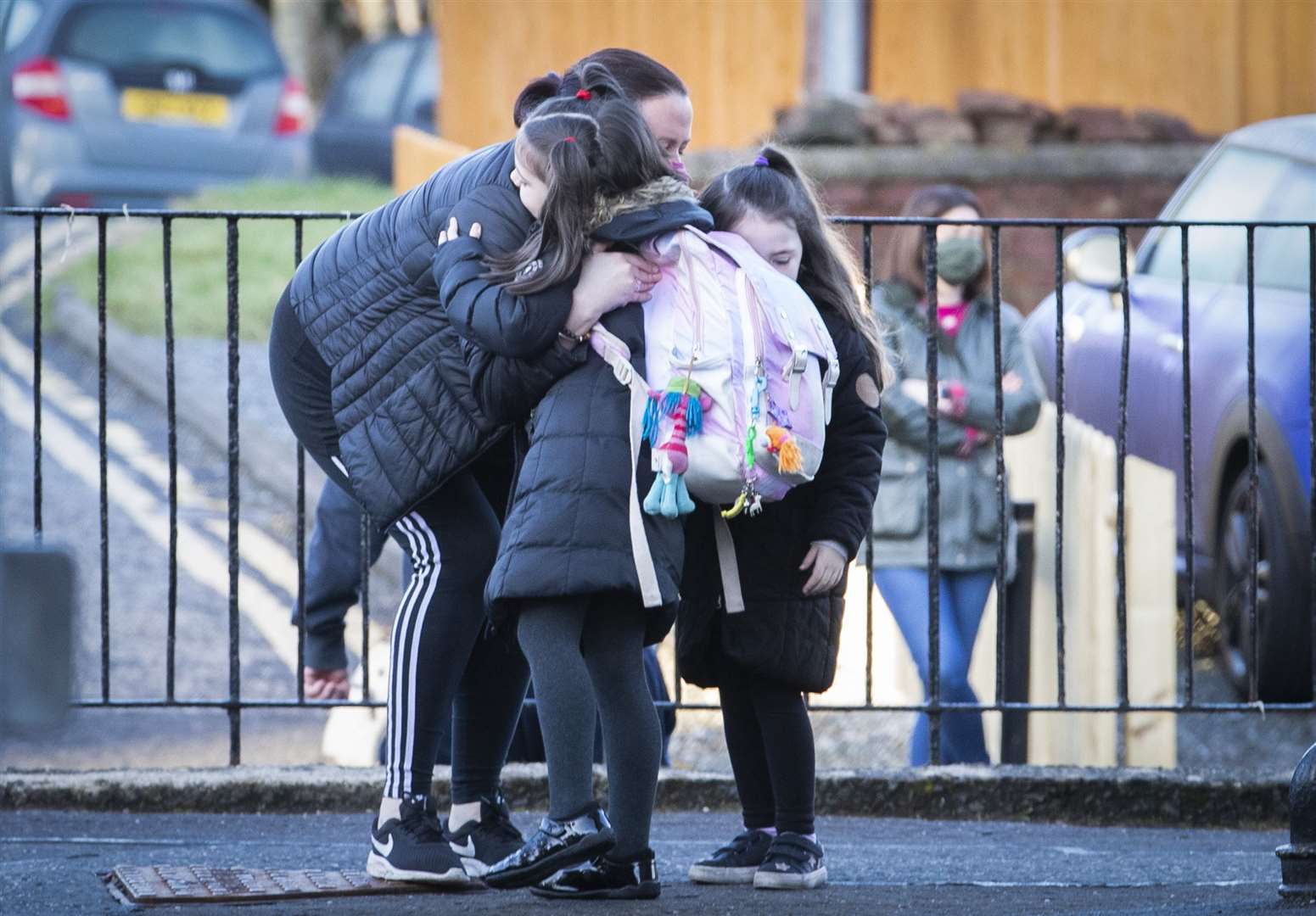 Younger children returned to school in Scotland on Monday (Jane Barlow/PA)