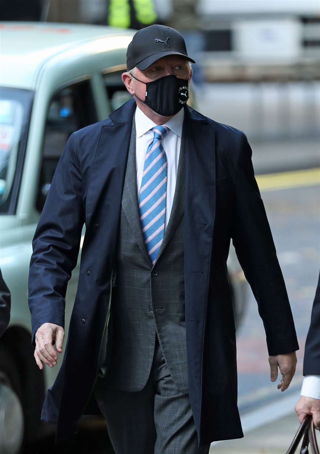 Former German tennis star Boris Becker arrives at Southwark Crown Court (Yui Mok/PA)