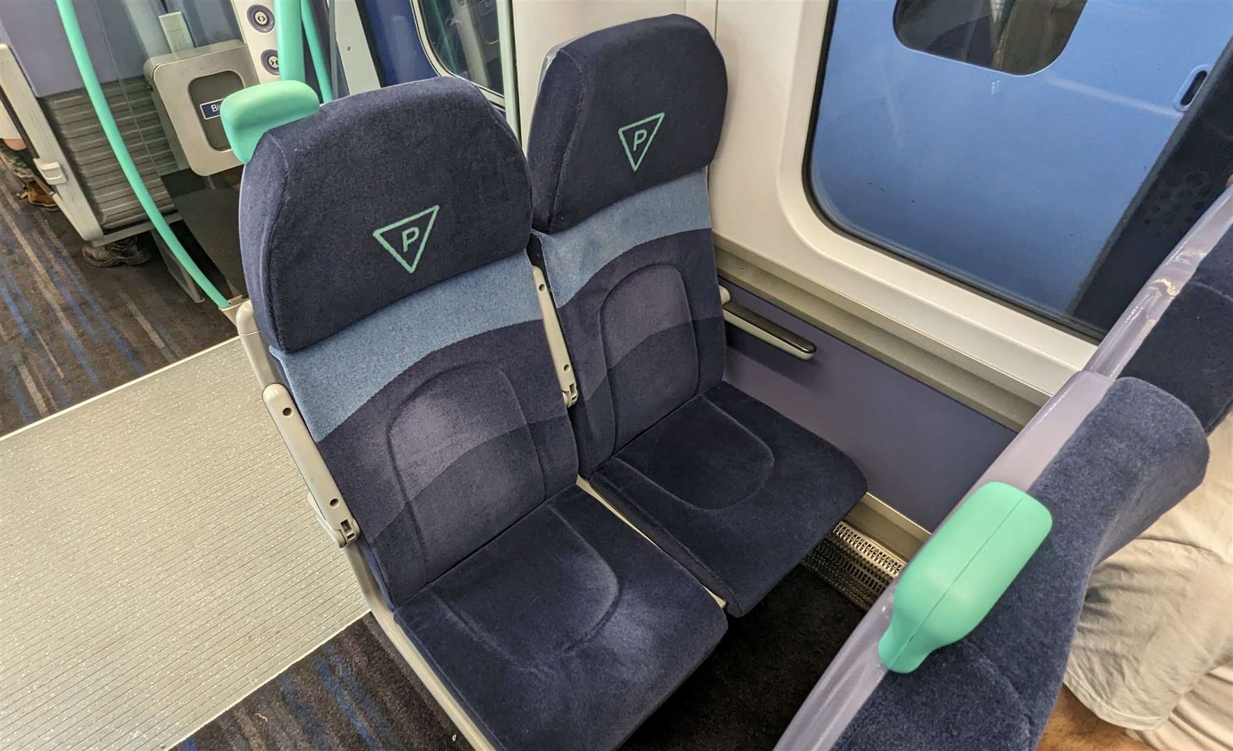 Priority seats are clearly marked