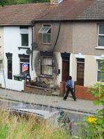 House fire on East Hill, Dartford