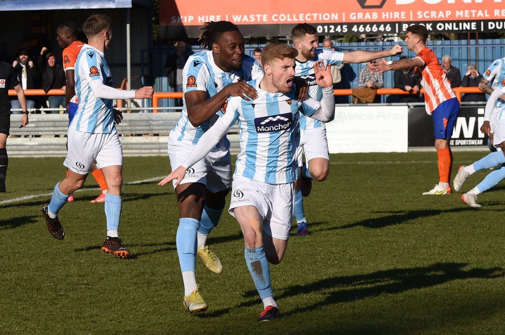 Maidstone United striker Jack Barham Picture: Steve Terrell