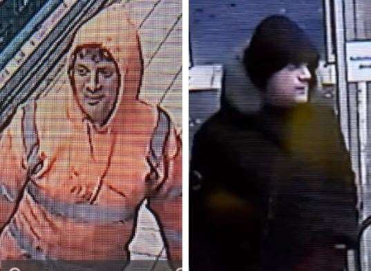 Police have released CCTV images after goods were stolen from Aldi in Sheerness. Picture: Kent Police