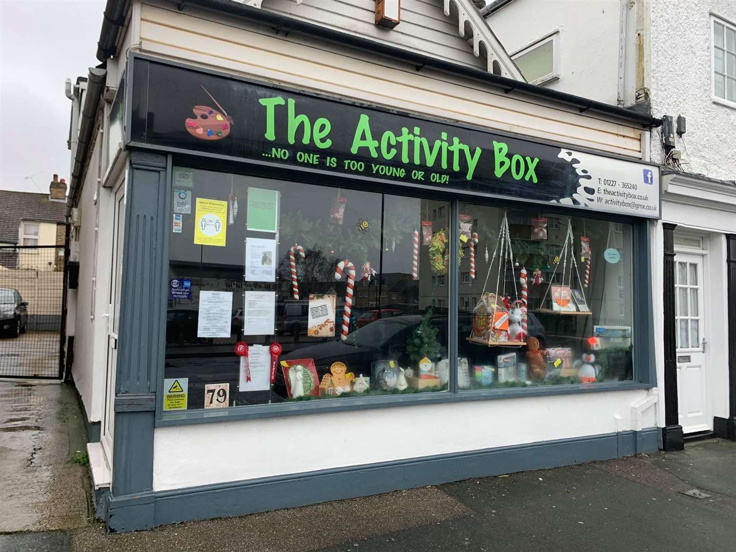 The Activity Box store in Herne Bay may shut and the business become online-only